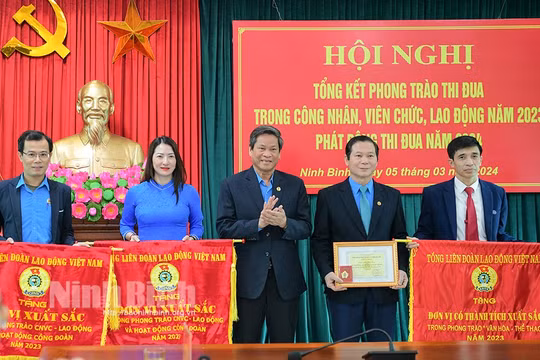 Ninh Bình: Lan tỏa các phong trào thi đua yêu nước trong công nhân, viên chức, lao động