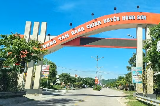 Quảng Nam sáp nhập loạt đơn vị hành chính cấp huyện, xã