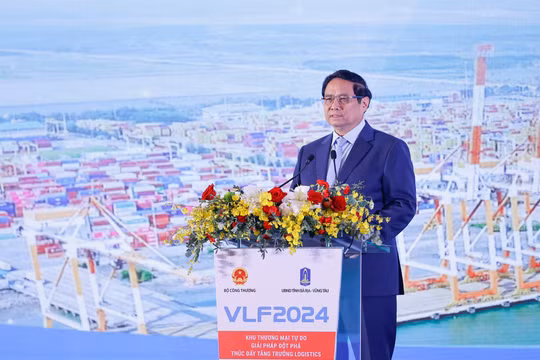 Thủ tướng Phạm Minh Chính: Ngành logistics Việt Nam đang độ tuổi 'thanh niên' sẽ tự tin, phát triển mạnh mẽ