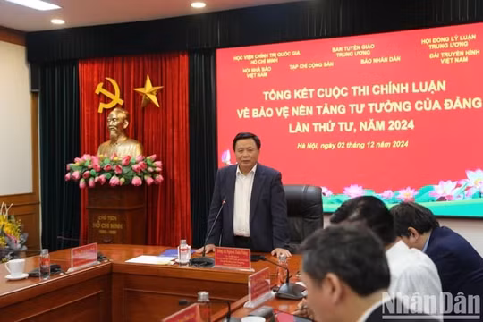 Cuộc thi chính luận về bảo vệ nền tảng tư tưởng của Đảng lần thứ tư: Được triển khai đồng bộ, chặt chẽ, trách nhiệm