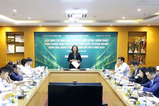 Công bố các tác phẩm đoạt giải báo chí toàn quốc về nông nghiệp, nông dân, nông thôn năm 2024