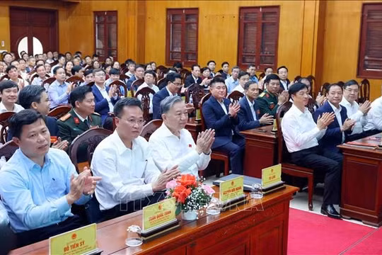 Cử tri đánh giá cao những quyết sách phát triển đất nước