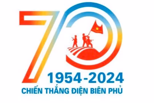 Phê duyệt mẫu logo tuyên truyền kỷ niệm 70 năm Chiến thắng Điện Biên Phủ