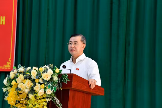 Tổng Kiểm toán nhà nước Ngô Văn Tuấn tiếp xúc cử tri huyện Cao Phong, tỉnh Hòa Bình