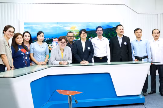 Các cơ quan báo chí tỉnh Vĩnh Phúc chia sẻ kinh nghiệm nghề nghiệp với Hội Nhà báo Thái Lan