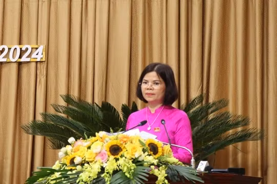 Bà Nguyễn Hương Giang được bầu giữ chức Chủ tịch HĐND tỉnh Bắc Ninh