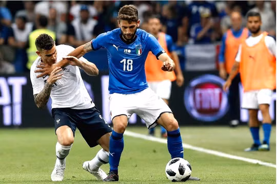 Italy chung bảng đấu với Pháp tại UEFA Nations League 2024-2025
