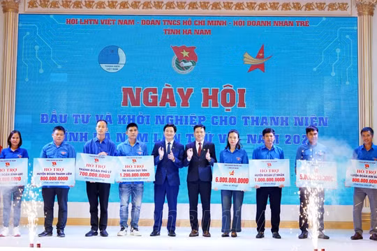 Hà Nam: Hơn 16 tỷ đồng hỗ trợ vốn đầu tư cho 55 dự án khởi nghiệp của thanh niên