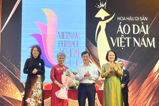 Lần đầu tiên tổ chức Hoa hậu Di sản áo dài Việt Nam