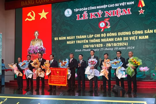 Kỷ niệm 95 năm ngày truyền thống ngành cao su Việt Nam