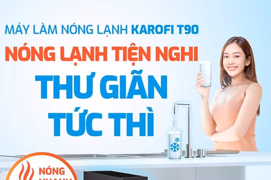 Dùng máy lọc nước để gầm bếp nhưng vẫn muốn có chức năng nóng lạnh thì làm thế nào?