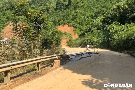 Sớm bổ sung kinh phí sửa chữa kết cấu hạ tầng giao thông sau mưa lũ