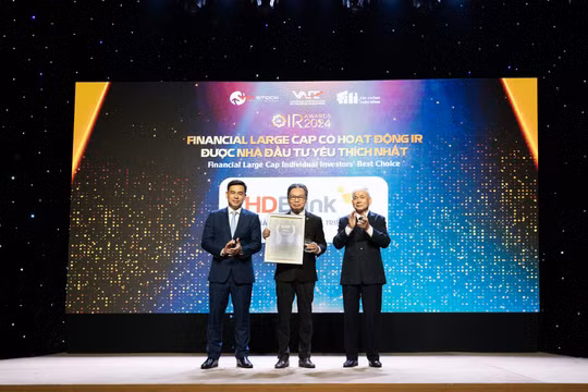 HDBank là doanh nghiệp niêm yết được nhà đầu tư yêu thích nhất