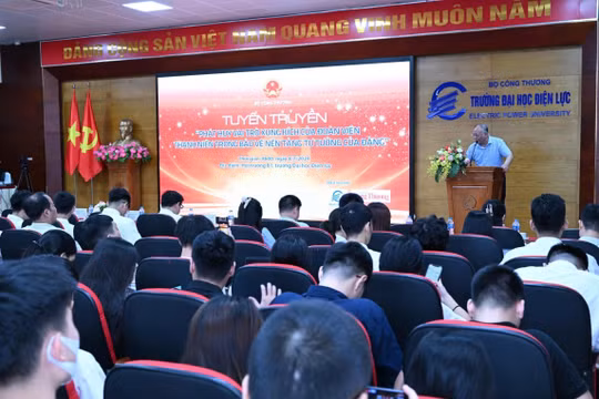 Báo Công Thương tổ chức hội nghị về vai trò của thanh niên trong bảo vệ nền tảng tư tưởng của Đảng