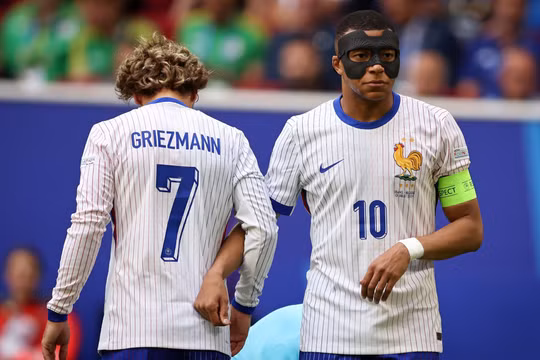 Pháp loại ngôi sao lớn ra khỏi đội hình đá bán kết EURO 2024