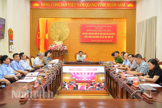 Đẩy mạnh công tác phòng, chống tham nhũng, tiêu cực quyết liệt, đồng bộ và toàn diện