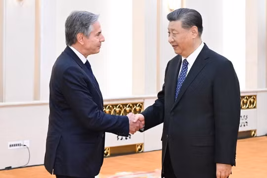 Chủ tịch Trung Quốc Tập Cận Bình tiếp Ngoại trưởng Mỹ, nói hai nước nên là 'đối tác'