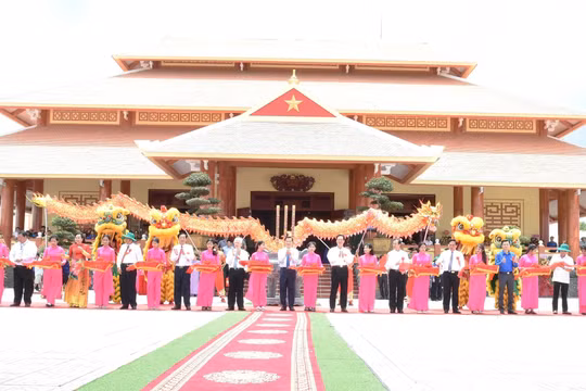 Đền thờ Anh hùng liệt sĩ tuyến Đường 1C: Biểu trưng để giáo dục truyền thống yêu nước, chủ nghĩa anh hùng cách mạng
