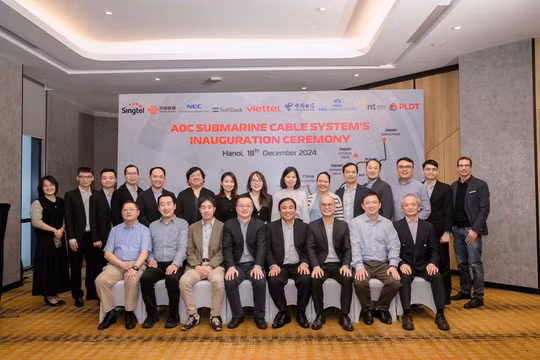 Viettel Solution đăng cai Lễ khánh thành tuyến cáp biển ADC, sẵn sàng đưa vào vận hành từ tháng 12/2024