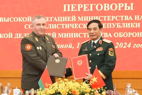 Thúc đẩy hợp tác quốc phòng Việt Nam - Belarus ngày càng đi vào chiều sâu, thiết thực, hiệu quả