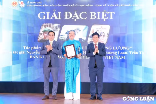 Tôn vinh những tác giả có tác phẩm xuất sắc viết về sử dụng năng lượng tiết kiệm
