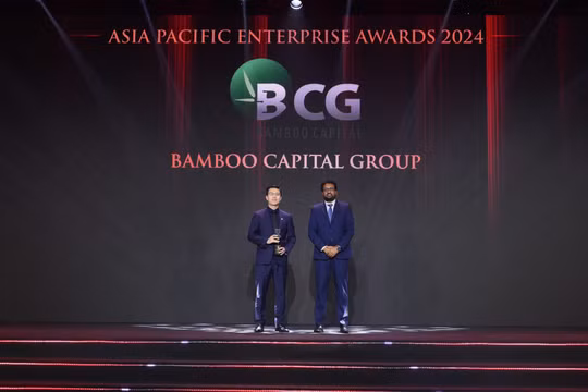 Tập đoàn Bamboo Capital (BCG) 4 lần liên tiếp đạt giải Doanh nghiệp xuất sắc Châu Á
