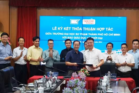 Báo Giáo dục và Thời đại và Trường Đại học Sư phạm TP.HCM triển khai hợp tác trên nhiều lĩnh vực