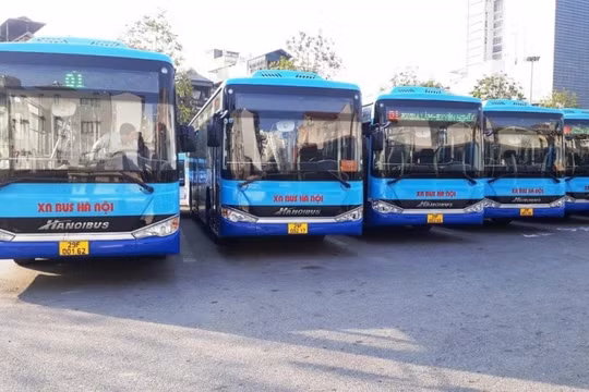 Xe buýt, đường sắt đô thị hoạt động trở lại sau bão số 3