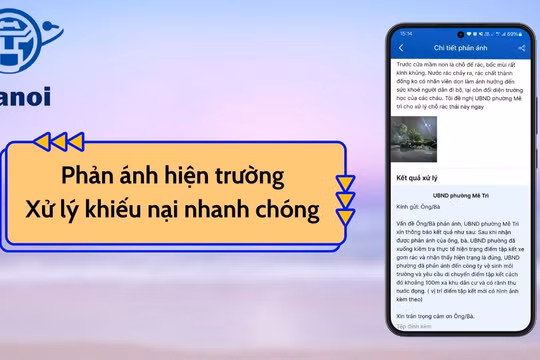 Góp phần xây dựng Hà Nội văn minh qua ứng dụng iHanoi
