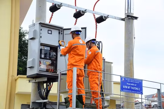 Hà Nội: 100% số trạm bơm tiêu thoát nước đã được khôi phục cấp điện ổn định