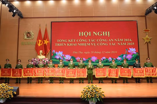 Công an tỉnh Phú Thọ có 15 tập thể dẫn đầu Phong trào thi đua “Vì an ninh Tổ quốc” năm 2024