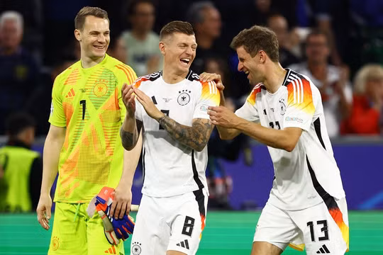 Hàng loạt kỷ lục được thiết lập trong trận Đức thắng Scotland 5-1