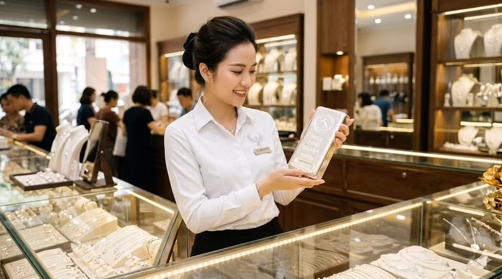Giá bạc sáng ngày 5-3-2026 - Ảnh minh họa