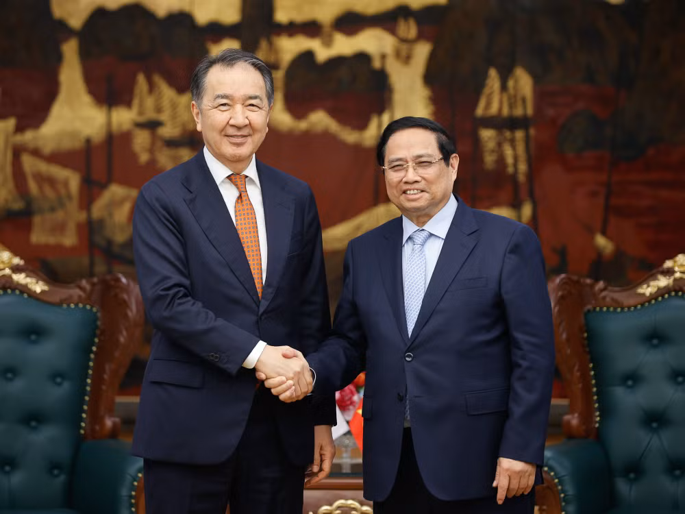 Thủ tướng Phạm Minh Chính tiếp Chủ tịch Hội đồng Ủy ban Kinh tế Á-Âu- Ảnh 1.