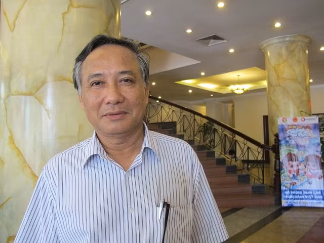 Nhà báo Dương Phước Thu - Phó Chủ tịch Thường trực Hội Nhà báo tỉnh Thừa Thiên Huế.