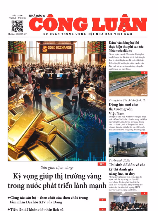 Nhà báo và Công Luận số 5-2026