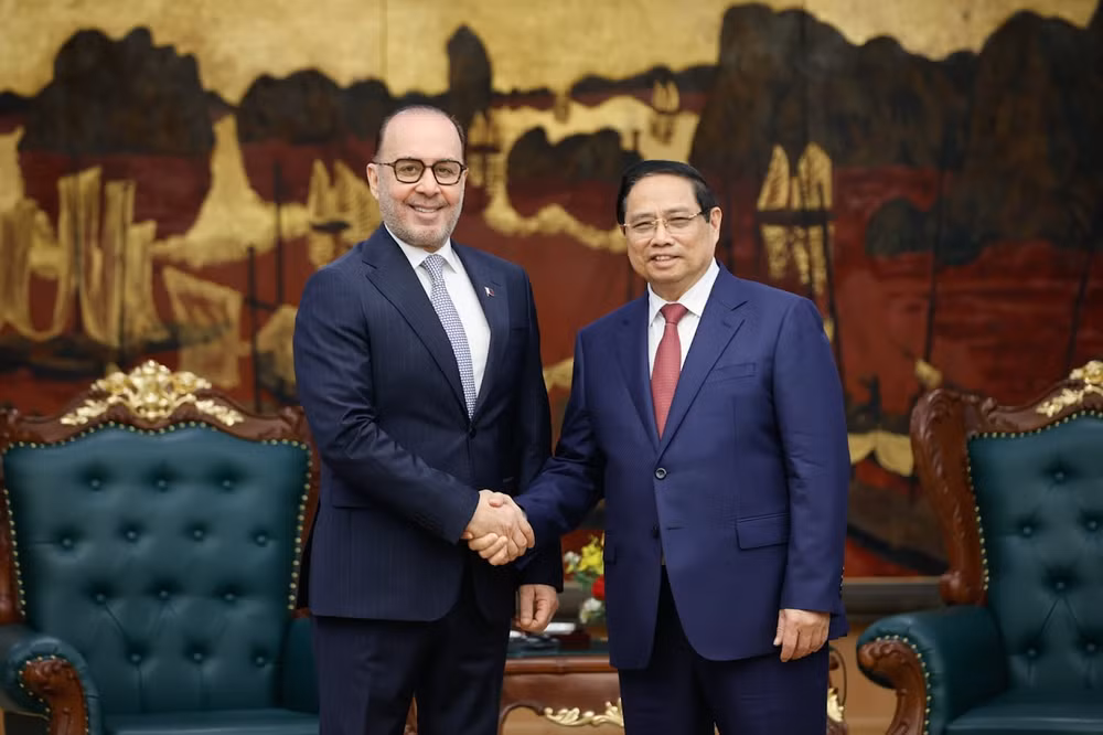 Thủ tướng Phạm Minh Chính đề nghị Qatar đẩy mạnh hợp tác năng lượng với Việt Nam- Ảnh 1.