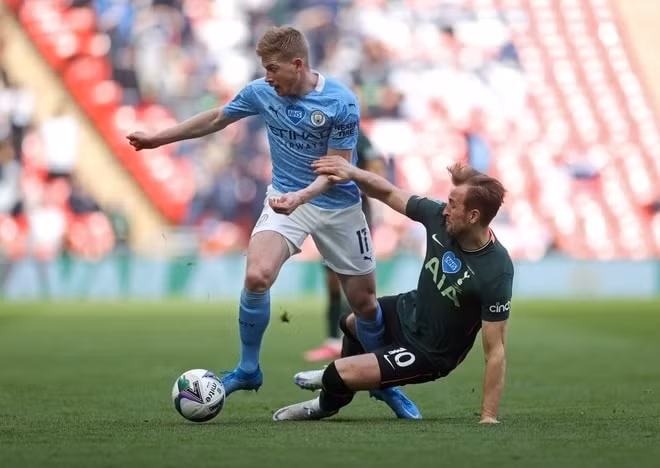 CLB Man City áp đảo Tottenham. Ảnh: internet