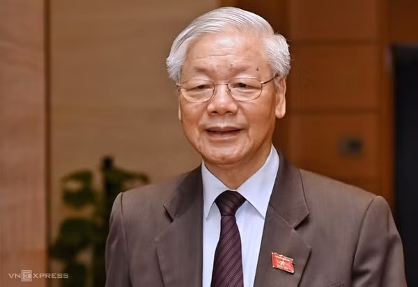 Tổng Bí thư Nguyễn Phú Trọng. Ảnh:&nbsp;VNE