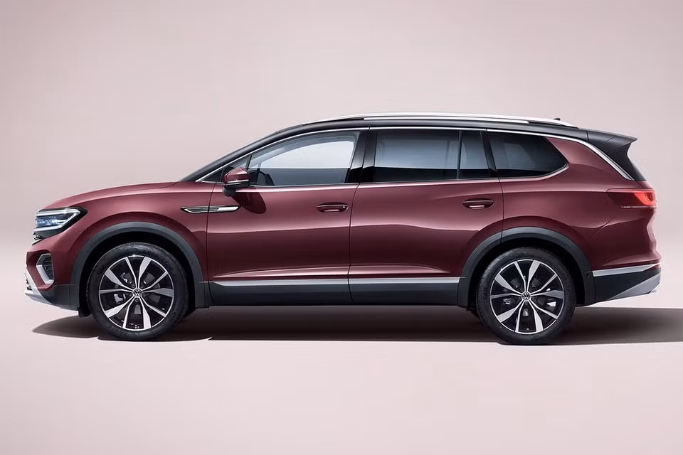 Chiều ngang của Volkswagen Talagon. Ảnh: VW