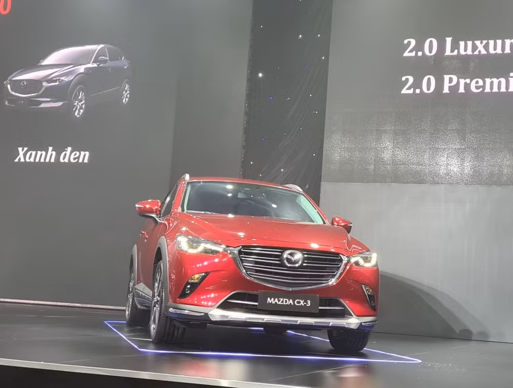 Mẫu xe Mazda CX-3 ra mắt tại thị trường Việt Nam. Ảnh: Huy Hoàng