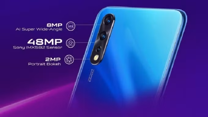 Vivo Z1x gây ấn tượng với hệ thống 3 camera sau