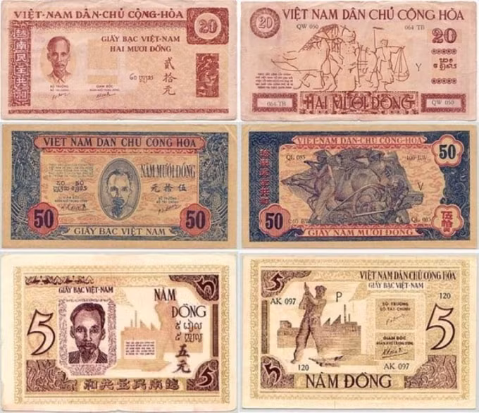 Đồng bạc Việt Nam.
