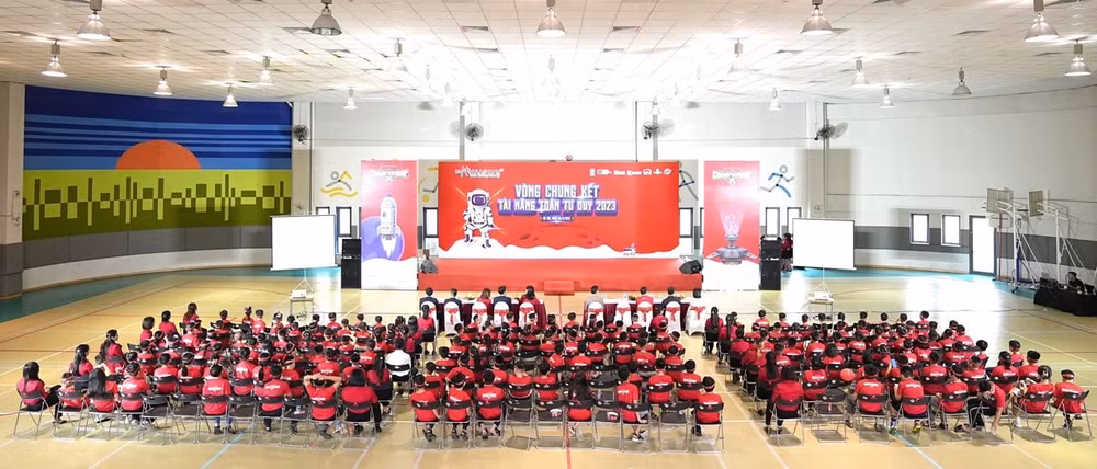 174 thi sinh tham du chung ket phia bac cuoc thi tai nang toan tu duy math championship 2023 mua thu 8 hinh 1