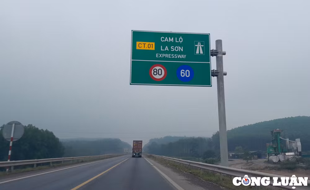 dieu chinh phuong an phan luong giao thong phu hop tren cao toc cam lo la son hinh 1