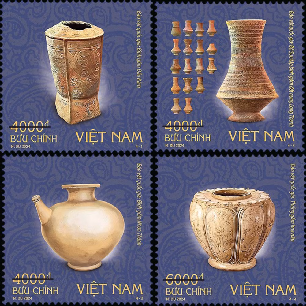bo thong tin va truyen thong phat hanh bo tem buu chinh bao vat quoc gia do gom hinh 1