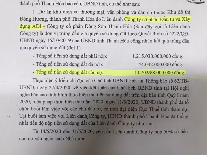 Công ty ADI là một 