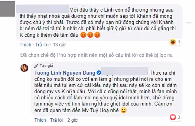 Bình luận của Tường Linh