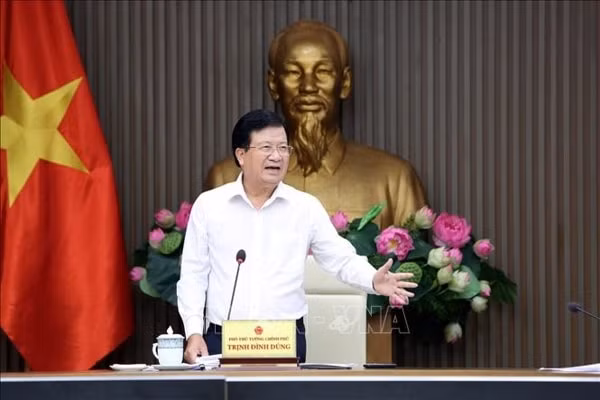 Phó Thủ tướng Trịnh Đình Dũng. Ảnh: TTXVN