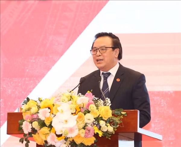 Ông Hoàng Bình Quân, Ủy viên Trung ương Đảng, Trưởng Ban Đối ngoại Trung ương. Ảnh: TTXVN